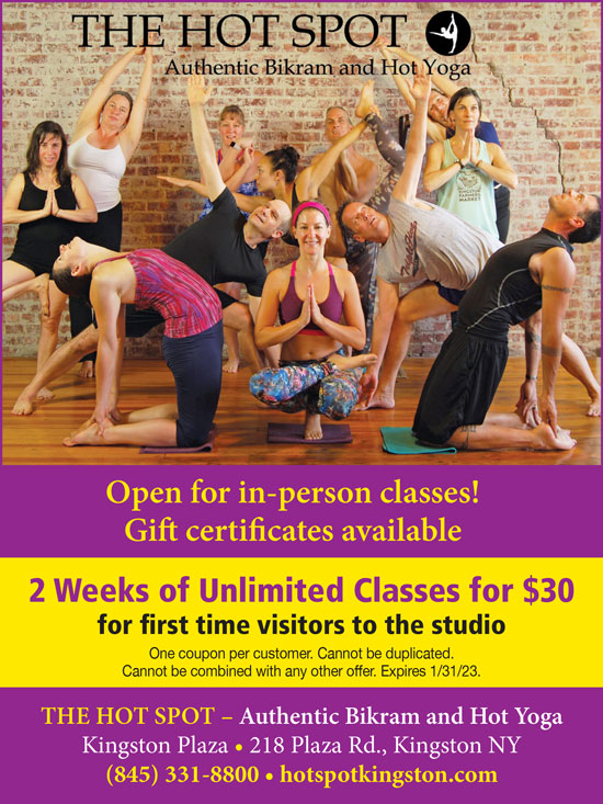 2 Weeks of Unlimited Classes for $30 at The Hot Spot Yoga Studio