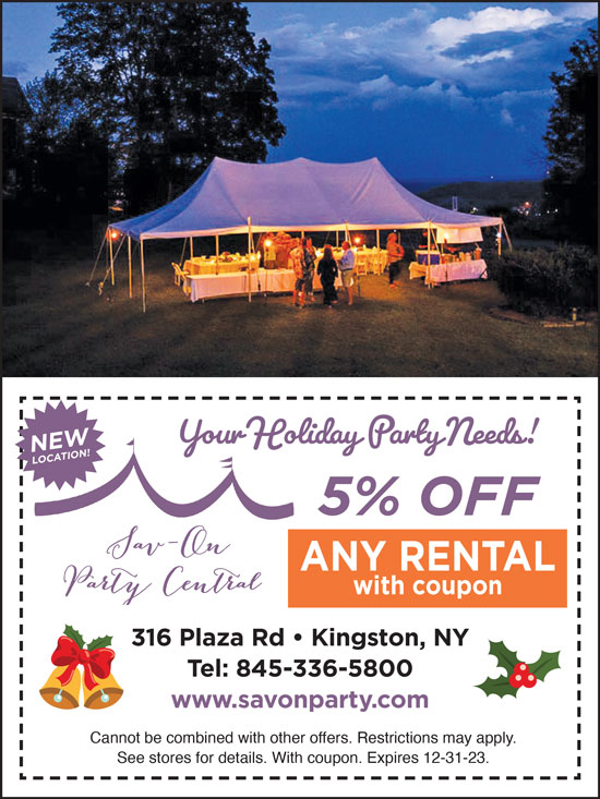 5% Off Any Rental from Sav-On Party Central