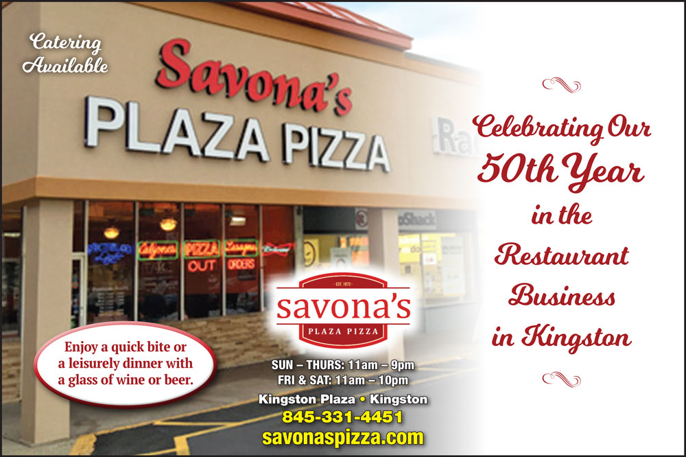 Savonas’s Plaza Pizza – Celebrating 50 Years in Kingston!