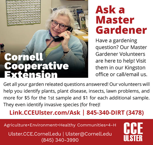 Ask A Master Gardener From Cornell Cooperative Extension
