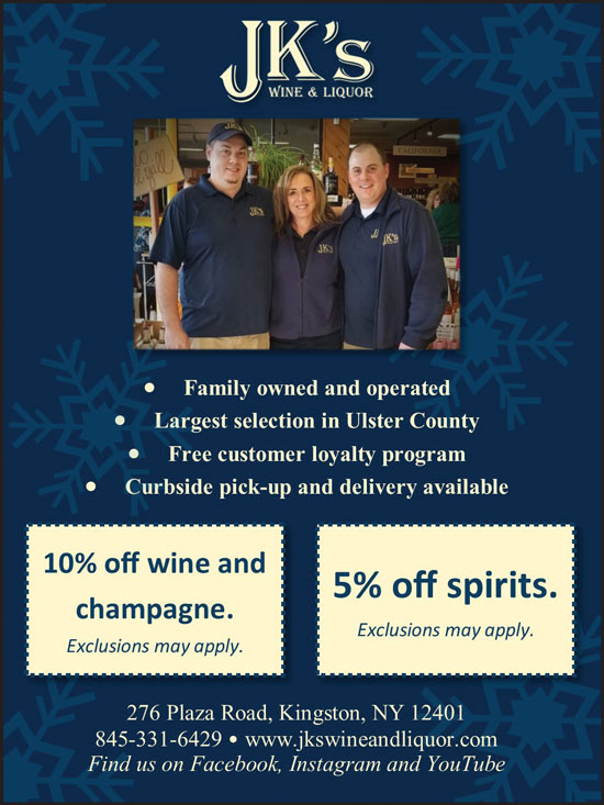 10% Off Wine and Champagne, 5% Off Spirits at JK’s Wine & Liquor