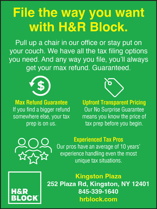 File The Way You Want With H&R Block